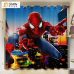DIHINHOME Home Textile 3D Printed Curtain DIHIN HOME 3D Cartoon Printed High Blackout Curtains,Window Curtains Grommet Curtain For Living Room,1 Panel Included,DH020