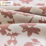 DIHIN HOME Pastoral Leaves Printed,Grommet Window Curtain for Living Room,Customzied Curtains