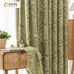 DIHIN HOME American Pastoral Green Leaves Printed,Blackout Grommet Window Curtain Customized Curtain Drapes for Living Room Roman Shades Curtains Window Blinds custom curtains blackout curtains curtains for living room sheer curtains curtain fabric linen curtains kitchen curtains velvet curtains pinch pleat curtains bay window curtains outdoor curtains pleated curtains floral curtains dining room curtains kitchen valances drapes for bedroom patio curtains nursery curtains grommet curtains