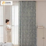 DIHIN HOME American Pastoral Leaves Jacquard,Blackout Grommet Window Curtain Customized Curtain Drapes for Living Room Roman Shades Curtains Window Blinds custom curtains blackout curtains curtains for living room sheer curtains curtain fabric linen curtains kitchen curtains velvet curtains pinch pleat curtains bay window curtains outdoor curtains pleated curtains floral curtains dining room curtains kitchen valances drapes for bedroom patio curtains nursery curtains grommet curtains