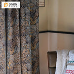 DIHIN HOME American Pastoral Leaves Printed,Grommet Window Curtain for Living Room,Customzied Curtains Roman Shades Curtains Window Blinds custom curtains blackout curtains curtains for living room sheer curtains curtain fabric linen curtains kitchen curtains velvet curtains pinch pleat curtains bay window curtains outdoor curtains pleated curtains floral curtains dining room curtains kitchen valances drapes for bedroom patio curtains nursery curtains grommet curtains