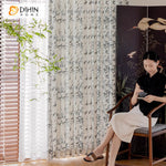 DIHIN HOME American Pastoral Leaves Printed,Grommet Window Curtain for Living Room,Customzied Curtains Roman Shades Curtains Window Blinds custom curtains blackout curtains curtains for living room sheer curtains curtain fabric linen curtains kitchen curtains velvet curtains pinch pleat curtains bay window curtains outdoor curtains pleated curtains floral curtains dining room curtains kitchen valances drapes for bedroom patio curtains nursery curtains grommet curtains