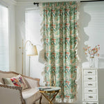 DIHIN HOME American Pastoral Plants Printed,Blackout Grommet Window Curtain for Living Room ,52x63-inch,1 Panel Roman Shades Curtains Window Blinds custom curtains blackout curtains curtains for living room sheer curtains curtain fabric linen curtains kitchen curtains velvet curtains pinch pleat curtains bay window curtains outdoor curtains pleated curtains floral curtains dining room curtains kitchen valances drapes for bedroom patio curtains nursery curtains grommet curtains