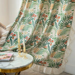 DIHIN HOME American Pastoral Plants Printed,Blackout Grommet Window Curtain for Living Room ,52x63-inch,1 Panel Roman Shades Curtains Window Blinds custom curtains blackout curtains curtains for living room sheer curtains curtain fabric linen curtains kitchen curtains velvet curtains pinch pleat curtains bay window curtains outdoor curtains pleated curtains floral curtains dining room curtains kitchen valances drapes for bedroom patio curtains nursery curtains grommet curtains