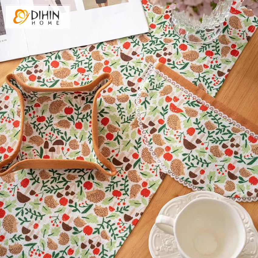 DIHIN HOME American Pastoral Printed,Blackout Grommet Window Curtain Customized Curtain Drapes for Living Room Roman Shades Curtains Window Blinds custom curtains blackout curtains curtains for living room sheer curtains curtain fabric linen curtains kitchen curtains velvet curtains pinch pleat curtains bay window curtains outdoor curtains pleated curtains floral curtains dining room curtains kitchen valances drapes for bedroom patio curtains nursery curtains grommet curtains