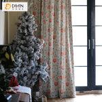 DIHIN HOME American Pastoral Pumpkin Printed,Blackout Grommet Window Curtain for Living Room Roman Shades Curtains Window Blinds custom curtains blackout curtains curtains for living room sheer curtains curtain fabric linen curtains kitchen curtains velvet curtains pinch pleat curtains bay window curtains outdoor curtains pleated curtains floral curtains dining room curtains kitchen valances drapes for bedroom patio curtains nursery curtains grommet curtains