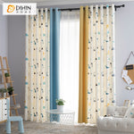 DIHIN HOME Cartoon Animals Printed,Blackout Grommet Window Curtain for Living Room,52x63-inch,1 Panel Roman Shades Curtains Window Blinds custom curtains blackout curtains curtains for living room sheer curtains curtain fabric linen curtains kitchen curtains velvet curtains pinch pleat curtains bay window curtains outdoor curtains pleated curtains floral curtains dining room curtains kitchen valances drapes for bedroom patio curtains nursery curtains grommet curtains