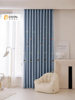 DIHIN HOME Cartoon Astronaut Embroidered,Blackout Grommet Window Curtain for Living Room ,52x63-inch,1 Panel Roman Shades Curtains Window Blinds custom curtains blackout curtains curtains for living room sheer curtains curtain fabric linen curtains kitchen curtains velvet curtains pinch pleat curtains bay window curtains outdoor curtains pleated curtains floral curtains dining room curtains kitchen valances drapes for bedroom patio curtains nursery curtains grommet curtains