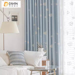 DIHIN HOME Cartoon Blue Clouds Printed,Blackout Grommet Window Curtain for Living Room ,52x63-inch,1 Panel Roman Shades Curtains Window Blinds custom curtains blackout curtains curtains for living room sheer curtains curtain fabric linen curtains kitchen curtains velvet curtains pinch pleat curtains bay window curtains outdoor curtains pleated curtains floral curtains dining room curtains kitchen valances drapes for bedroom patio curtains nursery curtains grommet curtains