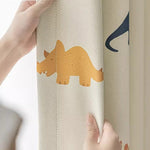DIHIN HOME Cartoon Cartoon Dinosaur Printed,Blackout Grommet Window Curtain for Living Room ,52x63-inch,1 Panel Roman Shades Curtains Window Blinds custom curtains blackout curtains curtains for living room sheer curtains curtain fabric linen curtains kitchen curtains velvet curtains pinch pleat curtains bay window curtains outdoor curtains pleated curtains floral curtains dining room curtains kitchen valances drapes for bedroom patio curtains nursery curtains grommet curtains