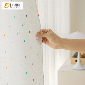 DIHIN HOME Cartoon Colorful,Blackout Grommet Window Sheer Curtain for Living Room,52x63-inch,1 Panel Roman Shades Curtains Window Blinds custom curtains blackout curtains curtains for living room sheer curtains curtain fabric linen curtains kitchen curtains velvet curtains pinch pleat curtains bay window curtains outdoor curtains pleated curtains floral curtains dining room curtains kitchen valances drapes for bedroom patio curtains nursery curtains grommet curtains