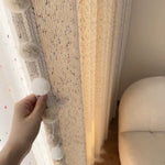 DIHIN HOME Cartoon Colorful Dots,Blackout Grommet Window Curtain Customized Curtain Drapes for Living Room Roman Shades Curtains Window Blinds custom curtains blackout curtains curtains for living room sheer curtains curtain fabric linen curtains kitchen curtains velvet curtains pinch pleat curtains bay window curtains outdoor curtains pleated curtains floral curtains dining room curtains kitchen valances drapes for bedroom patio curtains nursery curtains grommet curtains