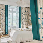 DIHIN HOME Cartoon Fish Printed,Blackout Grommet Window Curtain for Living Room,52x63-inch,1 Panel Roman Shades Curtains Window Blinds custom curtains blackout curtains curtains for living room sheer curtains curtain fabric linen curtains kitchen curtains velvet curtains pinch pleat curtains bay window curtains outdoor curtains pleated curtains floral curtains dining room curtains kitchen valances drapes for bedroom patio curtains nursery curtains grommet curtains