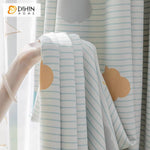 DIHIN HOME Cartoon Thickness Colorful Clouds Printed,Blackout Grommet Window Curtain for Living Room ,52x63-inch,1 Panel Roman Shades Curtains Window Blinds custom curtains blackout curtains curtains for living room sheer curtains curtain fabric linen curtains kitchen curtains velvet curtains pinch pleat curtains bay window curtains outdoor curtains pleated curtains floral curtains dining room curtains kitchen valances drapes for bedroom patio curtains nursery curtains grommet curtains