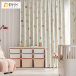 DIHIN HOME Cartoon Thickness Little Bear Printed,Blackout Grommet Window Curtain for Living Room ,52x63-inch,1 Panel Roman Shades Curtains Window Blinds custom curtains blackout curtains curtains for living room sheer curtains curtain fabric linen curtains kitchen curtains velvet curtains pinch pleat curtains bay window curtains outdoor curtains pleated curtains floral curtains dining room curtains kitchen valances drapes for bedroom patio curtains nursery curtains grommet curtains