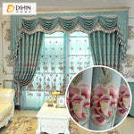 DIHIN HOME European Foral Emboridered,Blackout Curtains Grommet Window Curtain for Living Room ,52x84-inch,1 Panel Roman Shades Curtains Window Blinds custom curtains blackout curtains curtains for living room sheer curtains curtain fabric linen curtains kitchen curtains velvet curtains pinch pleat curtains bay window curtains outdoor curtains pleated curtains floral curtains dining room curtains kitchen valances drapes for bedroom patio curtains nursery curtains grommet curtains