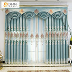 DIHIN HOME European Foral Embroidered Valance,Blackout Curtains Grommet Window Curtain for Living Room ,52x84-inch,1 Panel Roman Shades Curtains Window Blinds custom curtains blackout curtains curtains for living room sheer curtains curtain fabric linen curtains kitchen curtains velvet curtains pinch pleat curtains bay window curtains outdoor curtains pleated curtains floral curtains dining room curtains kitchen valances drapes for bedroom patio curtains nursery curtains grommet curtains