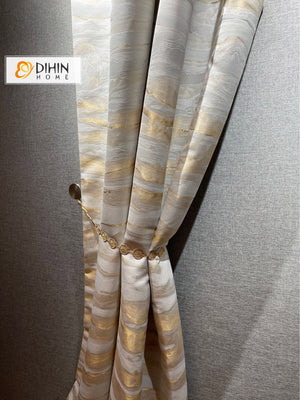 DIHIN HOME European High Precision Abstract Jacquard,Grommet Window Curtain for Living Room Roman Shades Curtains Window Blinds custom curtains blackout curtains curtains for living room sheer curtains curtain fabric linen curtains kitchen curtains velvet curtains pinch pleat curtains bay window curtains outdoor curtains pleated curtains floral curtains dining room curtains kitchen valances drapes for bedroom patio curtains nursery curtains grommet curtains