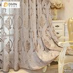 DIHIN HOME European Jacquard,Grommet Window Curtain for Living Room ,52x63-inch,1 Panelriped Roman Shades Curtains Window Blinds custom curtains blackout curtains curtains for living room sheer curtains curtain fabric linen curtains kitchen curtains velvet curtains pinch pleat curtains bay window curtains outdoor curtains pleated curtains floral curtains dining room curtains kitchen valances drapes for bedroom patio curtains nursery curtains grommet curtains