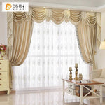 DIHIN HOME European Luxury Beige Color,Blackout Grommet Window Curtain for Living Room Roman Shades Curtains Window Blinds custom curtains blackout curtains curtains for living room sheer curtains curtain fabric linen curtains kitchen curtains velvet curtains pinch pleat curtains bay window curtains outdoor curtains pleated curtains floral curtains dining room curtains kitchen valances drapes for bedroom patio curtains nursery curtains grommet curtains
