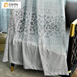 DIHIN HOME European Luxury Blue Color,Blackout Grommet Window Curtain for Living Room Roman Shades Curtains Window Blinds custom curtains blackout curtains curtains for living room sheer curtains curtain fabric linen curtains kitchen curtains velvet curtains pinch pleat curtains bay window curtains outdoor curtains pleated curtains floral curtains dining room curtains kitchen valances drapes for bedroom patio curtains nursery curtains grommet curtains