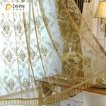 DIHIN HOME European Luxury Brown Color,Blackout Grommet Window Curtain for Living Room Roman Shades Curtains Window Blinds custom curtains blackout curtains curtains for living room sheer curtains curtain fabric linen curtains kitchen curtains velvet curtains pinch pleat curtains bay window curtains outdoor curtains pleated curtains floral curtains dining room curtains kitchen valances drapes for bedroom patio curtains nursery curtains grommet curtains