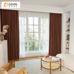 DIHIN HOME European Luxury Coffee Color Jacquard,Grommet Window Curtain for Living Room,Customzied Curtains Roman Shades Curtains Window Blinds custom curtains blackout curtains curtains for living room sheer curtains curtain fabric linen curtains kitchen curtains velvet curtains pinch pleat curtains bay window curtains outdoor curtains pleated curtains floral curtains dining room curtains kitchen valances drapes for bedroom patio curtains nursery curtains grommet curtains