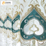DIHIN HOME European Luxury Embroidered,Grommet Window Sheer Curtain for Living Room ,52x63-inch,1 Panel Roman Shades Curtains Window Blinds custom curtains blackout curtains curtains for living room sheer curtains curtain fabric linen curtains kitchen curtains velvet curtains pinch pleat curtains bay window curtains outdoor curtains pleated curtains floral curtains dining room curtains kitchen valances drapes for bedroom patio curtains nursery curtains grommet curtains