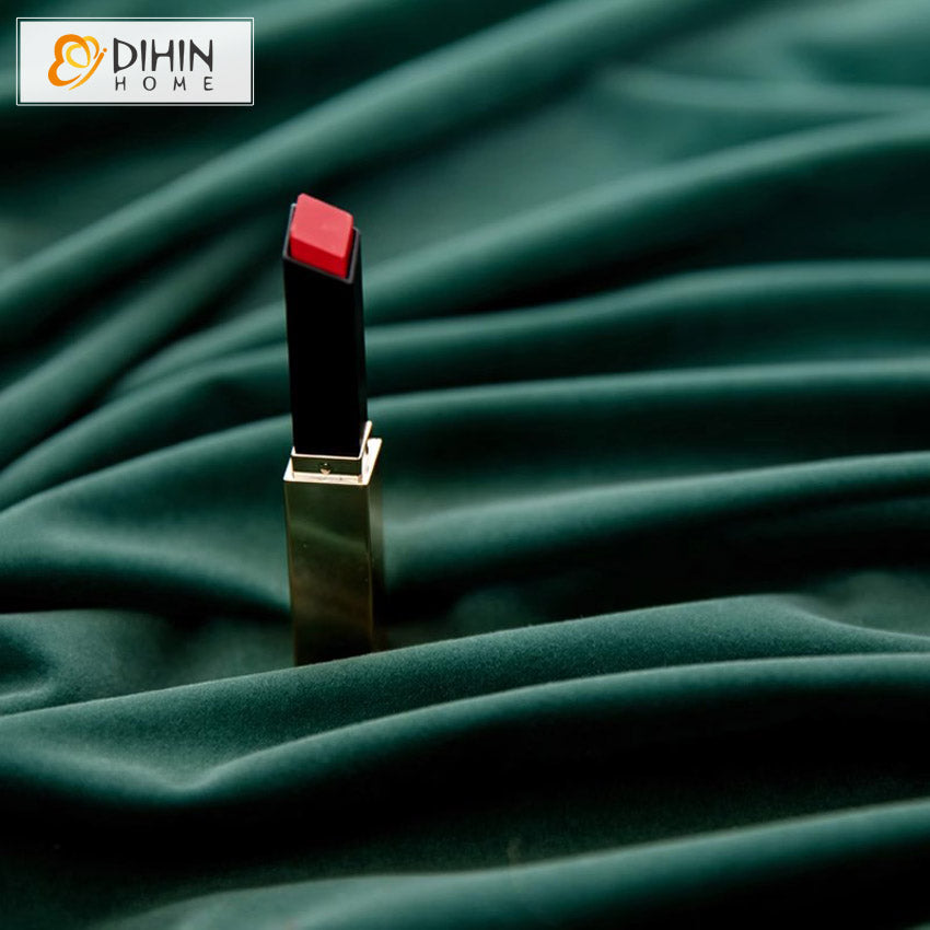 DIHIN HOME European Luxury High Quality Velvet,Grommet Window Curtain for Living Room,Customzied Curtains Roman Shades Curtains Window Blinds custom curtains blackout curtains curtains for living room sheer curtains curtain fabric linen curtains kitchen curtains velvet curtains pinch pleat curtains bay window curtains outdoor curtains pleated curtains floral curtains dining room curtains kitchen valances drapes for bedroom patio curtains nursery curtains grommet curtains