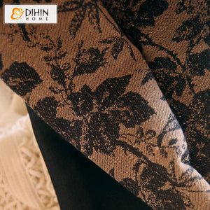 DIHIN HOME European Luxury Retro Leaves Printed,Grommet Window Curtain for Living Room,Customzied Curtains Roman Shades Curtains Window Blinds custom curtains blackout curtains curtains for living room sheer curtains curtain fabric linen curtains kitchen curtains velvet curtains pinch pleat curtains bay window curtains outdoor curtains pleated curtains floral curtains dining room curtains kitchen valances drapes for bedroom patio curtains nursery curtains grommet curtains