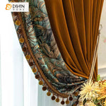 DIHIN HOME European Luxury With Lace Balls,Grommet Window Curtain for Living Room,Customzied Curtains Roman Shades Curtains Window Blinds custom curtains blackout curtains curtains for living room sheer curtains curtain fabric linen curtains kitchen curtains velvet curtains pinch pleat curtains bay window curtains outdoor curtains pleated curtains floral curtains dining room curtains kitchen valances drapes for bedroom patio curtains nursery curtains grommet curtains