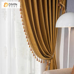 DIHIN HOME European Luxury Yellow Color,Blackout Grommet Window Curtain for Living Room Roman Shades Curtains Window Blinds custom curtains blackout curtains curtains for living room sheer curtains curtain fabric linen curtains kitchen curtains velvet curtains pinch pleat curtains bay window curtains outdoor curtains pleated curtains floral curtains dining room curtains kitchen valances drapes for bedroom patio curtains nursery curtains grommet curtains