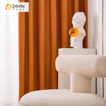 DIHIN HOME European Orange Color Jacquard,Grommet Window Curtain for Living Room,Customzied Curtains Roman Shades Curtains Window Blinds custom curtains blackout curtains curtains for living room sheer curtains curtain fabric linen curtains kitchen curtains velvet curtains pinch pleat curtains bay window curtains outdoor curtains pleated curtains floral curtains dining room curtains kitchen valances drapes for bedroom patio curtains nursery curtains grommet curtains