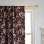 DIHIN HOME European Purple Flowers Printed,Blackout Grommet Window Curtain for Living Room ,52x63-inch,1 Panel Roman Shades Curtains Window Blinds custom curtains blackout curtains curtains for living room sheer curtains curtain fabric linen curtains kitchen curtains velvet curtains pinch pleat curtains bay window curtains outdoor curtains pleated curtains floral curtains dining room curtains kitchen valances drapes for bedroom patio curtains nursery curtains grommet curtains