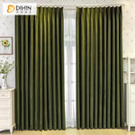 DIHIN HOME European Velvet Green Color,Grommet Window Curtain for Living Room,Customzied Curtains Roman Shades Curtains Window Blinds custom curtains blackout curtains curtains for living room sheer curtains curtain fabric linen curtains kitchen curtains velvet curtains pinch pleat curtains bay window curtains outdoor curtains pleated curtains floral curtains dining room curtains kitchen valances drapes for bedroom patio curtains nursery curtains grommet curtains