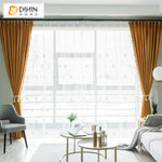 DIHIN HOME European Yellow Color,Blackout Grommet Window Curtain Customized Curtain Drapes for Living Room Roman Shades Curtains Window Blinds custom curtains blackout curtains curtains for living room sheer curtains curtain fabric linen curtains kitchen curtains velvet curtains pinch pleat curtains bay window curtains outdoor curtains pleated curtains floral curtains dining room curtains kitchen valances drapes for bedroom patio curtains nursery curtains grommet curtains