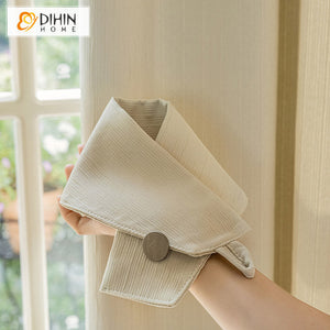 DIHIN HOME Fashion Beige Jacquard,Blackout Grommet Window Curtain for Living Room ,52x63-inch,1 Panel Roman Shades Curtains Window Blinds custom curtains blackout curtains curtains for living room sheer curtains curtain fabric linen curtains kitchen curtains velvet curtains pinch pleat curtains bay window curtains outdoor curtains pleated curtains floral curtains dining room curtains kitchen valances drapes for bedroom patio curtains nursery curtains grommet curtains