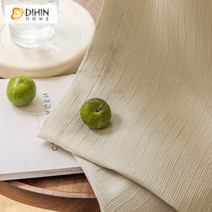DIHIN HOME Fashion Beige Jacquard,Blackout Grommet Window Curtain for Living Room ,52x63-inch,1 Panel Roman Shades Curtains Window Blinds custom curtains blackout curtains curtains for living room sheer curtains curtain fabric linen curtains kitchen curtains velvet curtains pinch pleat curtains bay window curtains outdoor curtains pleated curtains floral curtains dining room curtains kitchen valances drapes for bedroom patio curtains nursery curtains grommet curtains