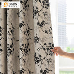 DIHIN HOME Garden Plants Printed,Blackout Grommet Window Curtain For Living Room ,52x63-inch,1  Panel Roman Shades Curtains Window Blinds custom curtains blackout curtains curtains for living room sheer curtains curtain fabric linen curtains kitchen curtains velvet curtains pinch pleat curtains bay window curtains outdoor curtains pleated curtains floral curtains dining room curtains kitchen valances drapes for bedroom patio curtains nursery curtains grommet curtains