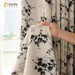 DIHIN HOME Garden Plants Printed,Blackout Grommet Window Curtain For Living Room ,52x63-inch,1  Panel Roman Shades Curtains Window Blinds custom curtains blackout curtains curtains for living room sheer curtains curtain fabric linen curtains kitchen curtains velvet curtains pinch pleat curtains bay window curtains outdoor curtains pleated curtains floral curtains dining room curtains kitchen valances drapes for bedroom patio curtains nursery curtains grommet curtains