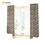 DIHIN HOME Garden Plants Printed,Blackout Grommet Window Curtain For Living Room ,52x63-inch,1  Panel Roman Shades Curtains Window Blinds custom curtains blackout curtains curtains for living room sheer curtains curtain fabric linen curtains kitchen curtains velvet curtains pinch pleat curtains bay window curtains outdoor curtains pleated curtains floral curtains dining room curtains kitchen valances drapes for bedroom patio curtains nursery curtains grommet curtains
