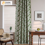 DIHIN HOME Green Leaves Painting Printed,Blackout Grommet Window Curtain for Living Room ,52x63-inch,1 Panel Roman Shades Curtains Window Blinds custom curtains blackout curtains curtains for living room sheer curtains curtain fabric linen curtains kitchen curtains velvet curtains pinch pleat curtains bay window curtains outdoor curtains pleated curtains floral curtains dining room curtains kitchen valances drapes for bedroom patio curtains nursery curtains grommet curtains