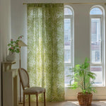 DIHIN HOME Green Leaves Painting Printed,Blackout Grommet Window Curtain for Living Room ,52x63-inch,1 Panel Roman Shades Curtains Window Blinds custom curtains blackout curtains curtains for living room sheer curtains curtain fabric linen curtains kitchen curtains velvet curtains pinch pleat curtains bay window curtains outdoor curtains pleated curtains floral curtains dining room curtains kitchen valances drapes for bedroom patio curtains nursery curtains grommet curtains