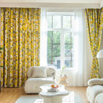 DIHIN HOME High Quality Lemon Printed,Blackout Grommet Window Curtain for Living Room Roman Shades Curtains Window Blinds custom curtains blackout curtains curtains for living room sheer curtains curtain fabric linen curtains kitchen curtains velvet curtains pinch pleat curtains bay window curtains outdoor curtains pleated curtains floral curtains dining room curtains kitchen valances drapes for bedroom patio curtains nursery curtains grommet curtains
