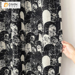DIHIN HOME High Quality Luxury Abstract Elliptical Jacquard,Blackout Grommet Window Curtain for Living Room ,52x63-inch,1 Panel Roman Shades Curtains Window Blinds custom curtains blackout curtains curtains for living room sheer curtains curtain fabric linen curtains kitchen curtains velvet curtains pinch pleat curtains bay window curtains outdoor curtains pleated curtains floral curtains dining room curtains kitchen valances drapes for bedroom patio curtains nursery curtains grommet curtains