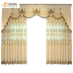 DIHIN HOME Luxury Beige Emboridered,Blackout Curtains Grommet Window Curtain for Living Room ,52x84-inch,1 Panel Roman Shades Curtains Window Blinds custom curtains blackout curtains curtains for living room sheer curtains curtain fabric linen curtains kitchen curtains velvet curtains pinch pleat curtains bay window curtains outdoor curtains pleated curtains floral curtains dining room curtains kitchen valances drapes for bedroom patio curtains nursery curtains grommet curtains