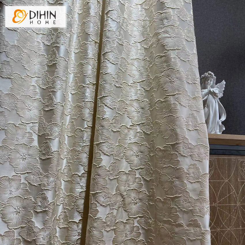 DIHIN HOME Luxury High Precision Beige Color,Grommet Window Curtain for Living Room Roman Shades Curtains Window Blinds custom curtains blackout curtains curtains for living room sheer curtains curtain fabric linen curtains kitchen curtains velvet curtains pinch pleat curtains bay window curtains outdoor curtains pleated curtains floral curtains dining room curtains kitchen valances drapes for bedroom patio curtains nursery curtains grommet curtains