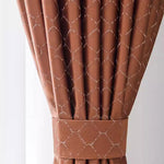 DIHIN HOME Luxury High Precision Geometry Jacquard,Blackout Grommet Window Curtain for Living Room,52x63-inch,1 Panel Roman Shades Curtains Window Blinds custom curtains blackout curtains curtains for living room sheer curtains curtain fabric linen curtains kitchen curtains velvet curtains pinch pleat curtains bay window curtains outdoor curtains pleated curtains floral curtains dining room curtains kitchen valances drapes for bedroom patio curtains nursery curtains grommet curtains