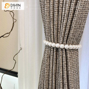 DIHIN HOME Luxury High Quality Thickness,Blackout Grommet Window Curtain For Living Room ,52x63-inch,1  Panel Roman Shades Curtains Window Blinds custom curtains blackout curtains curtains for living room sheer curtains curtain fabric linen curtains kitchen curtains velvet curtains pinch pleat curtains bay window curtains outdoor curtains pleated curtains floral curtains dining room curtains kitchen valances drapes for bedroom patio curtains nursery curtains grommet curtains