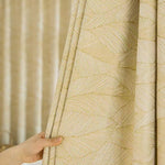 DIHIN HOME Luxury Leaves Jacquard,Blackout Grommet Window Curtain for Living Room,52x63-inch,1 Panel Roman Shades Curtains Window Blinds custom curtains blackout curtains curtains for living room sheer curtains curtain fabric linen curtains kitchen curtains velvet curtains pinch pleat curtains bay window curtains outdoor curtains pleated curtains floral curtains dining room curtains kitchen valances drapes for bedroom patio curtains nursery curtains grommet curtains